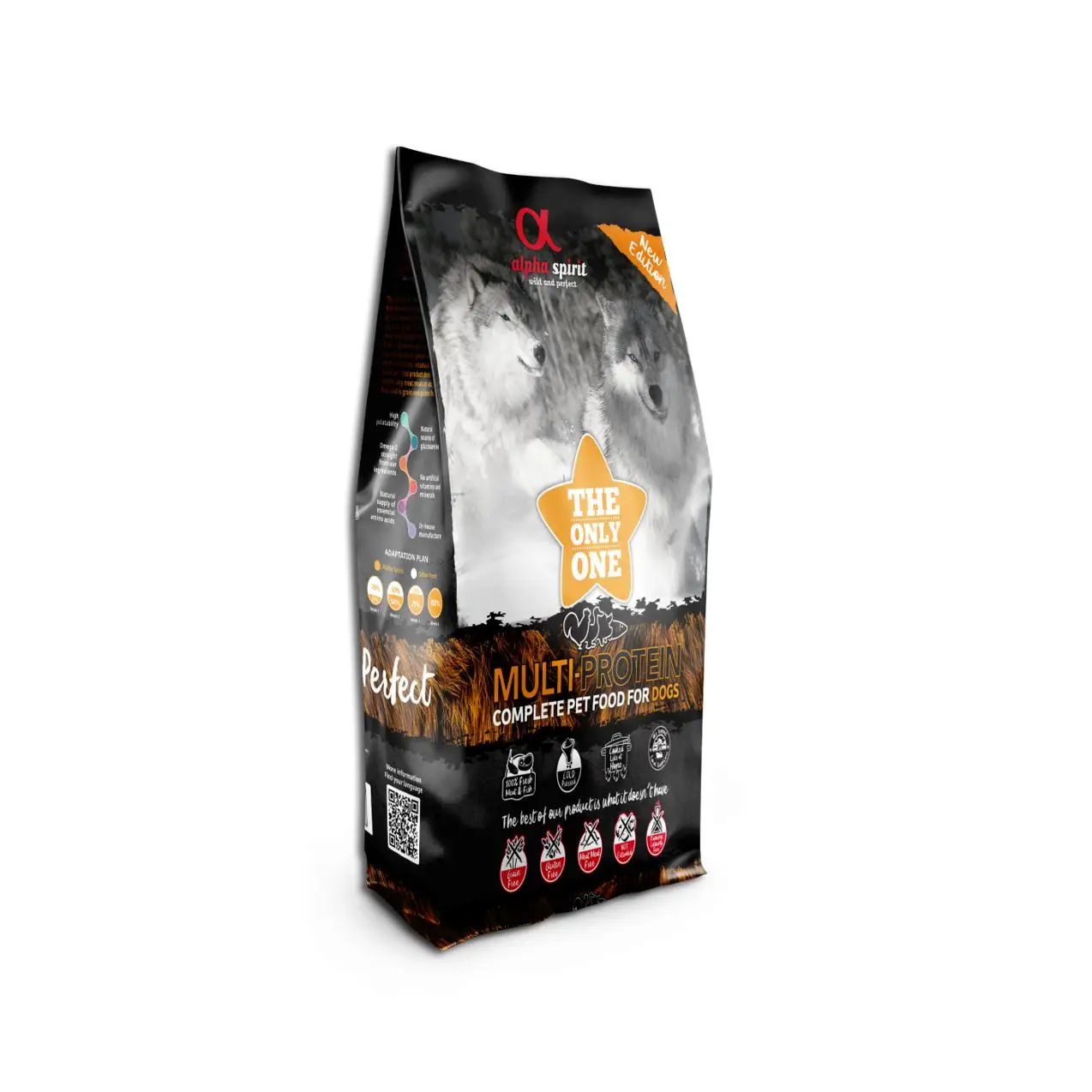 Alpha Spirit The Only One Multiprotein 12kg Para perros