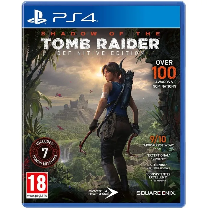 Playstation Juego Shadow Of The Tomb Raider Definitive Edition Para 4 | Ps4 Pal Eu - Nuevo Original Precintado