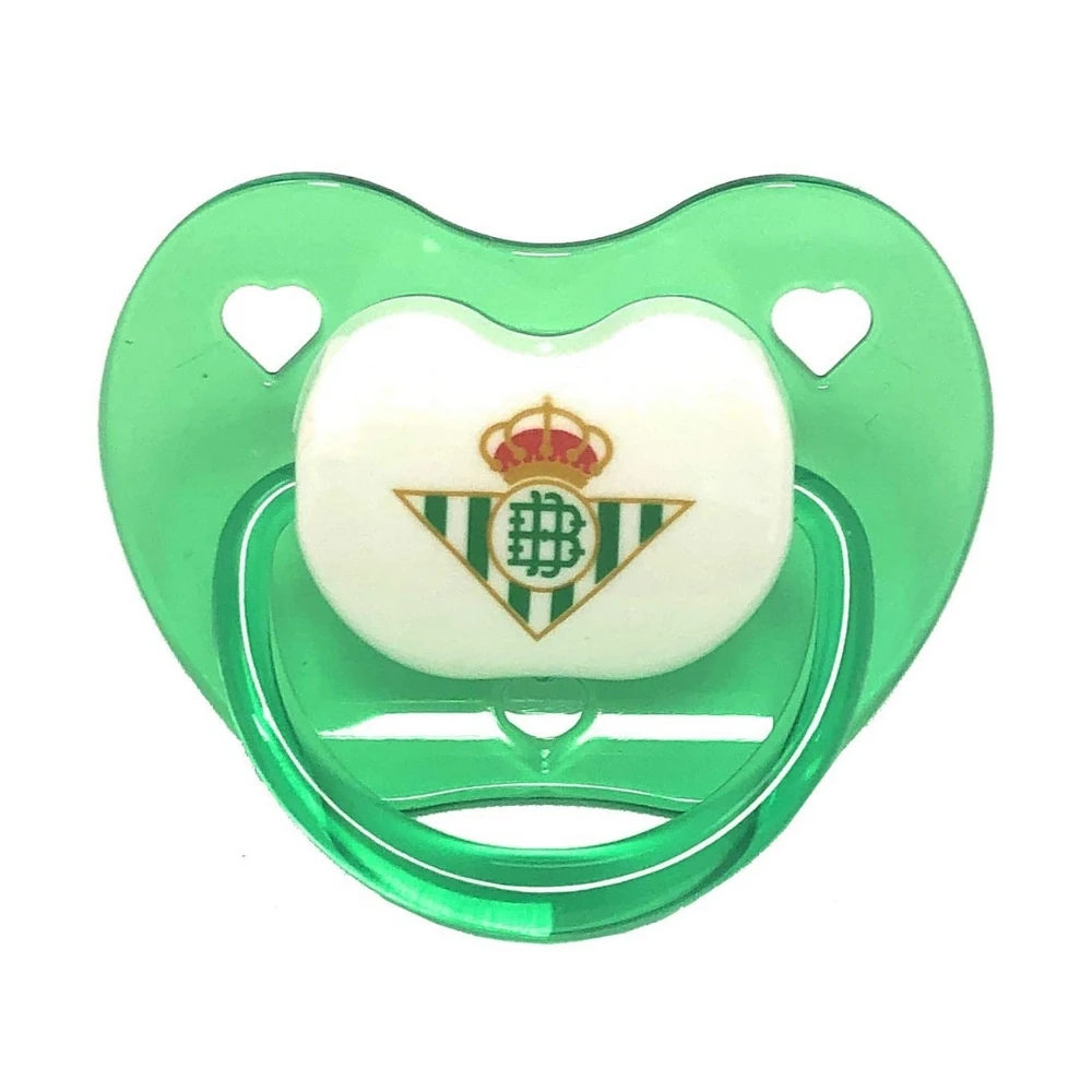 Chupete Oficial del Real Betis Verde Bebé con Motivo Estampado Único