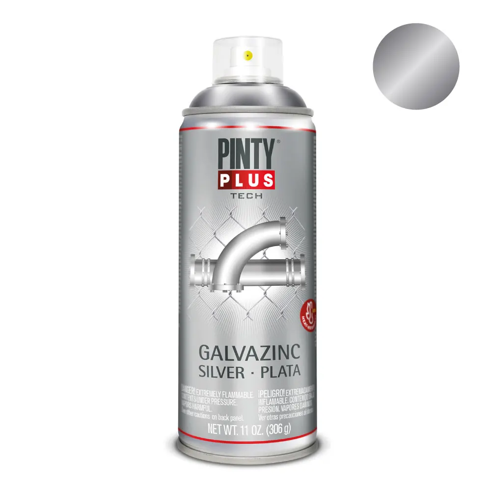 Galvanized SPRAY in frãor silver PINTYPLUS TECH