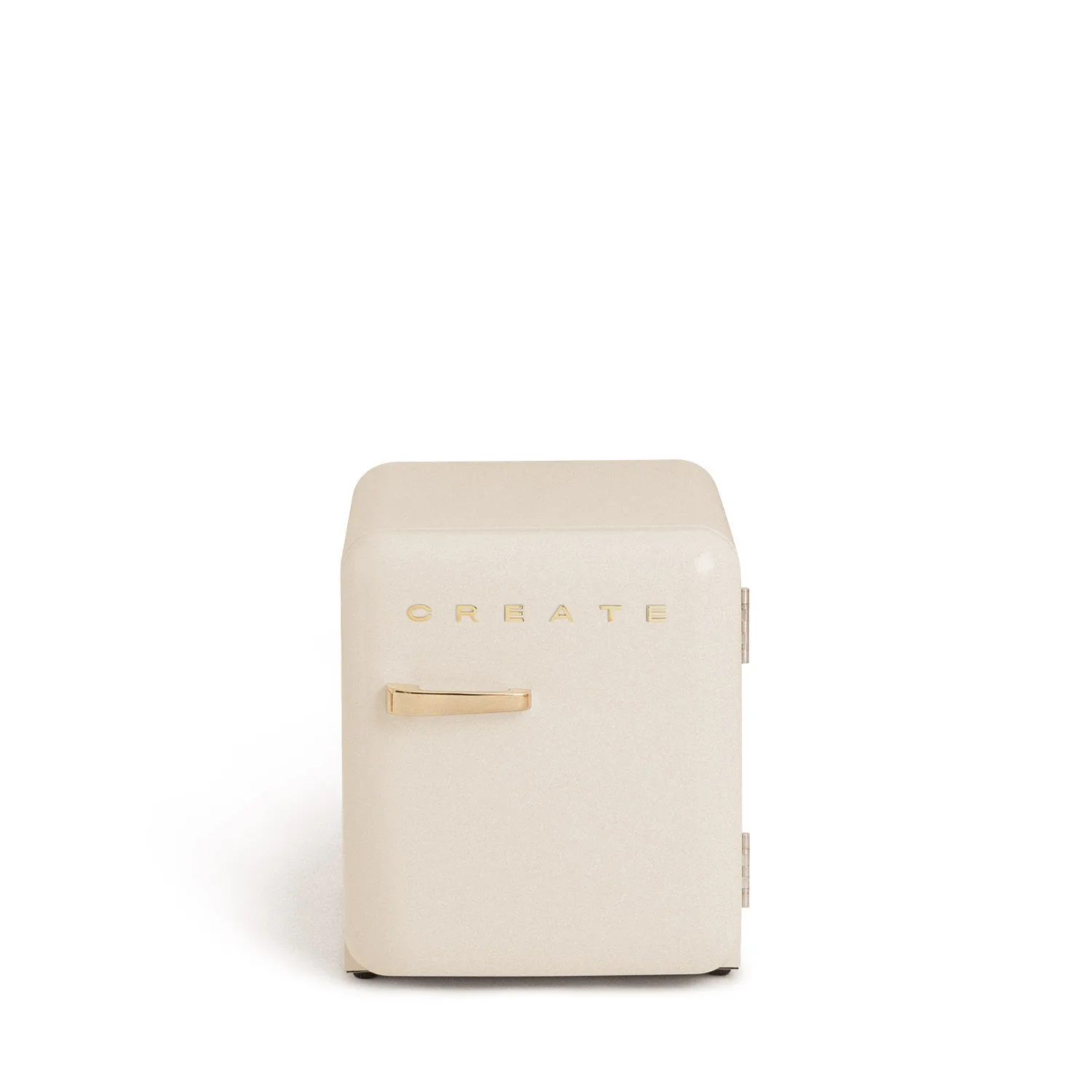 Create - retro fridge 48l gold - refrigerator, retro vintage aesthetics