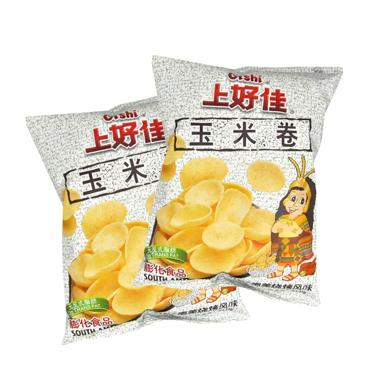 (oishi) pack 2x corn aperitive 50g
