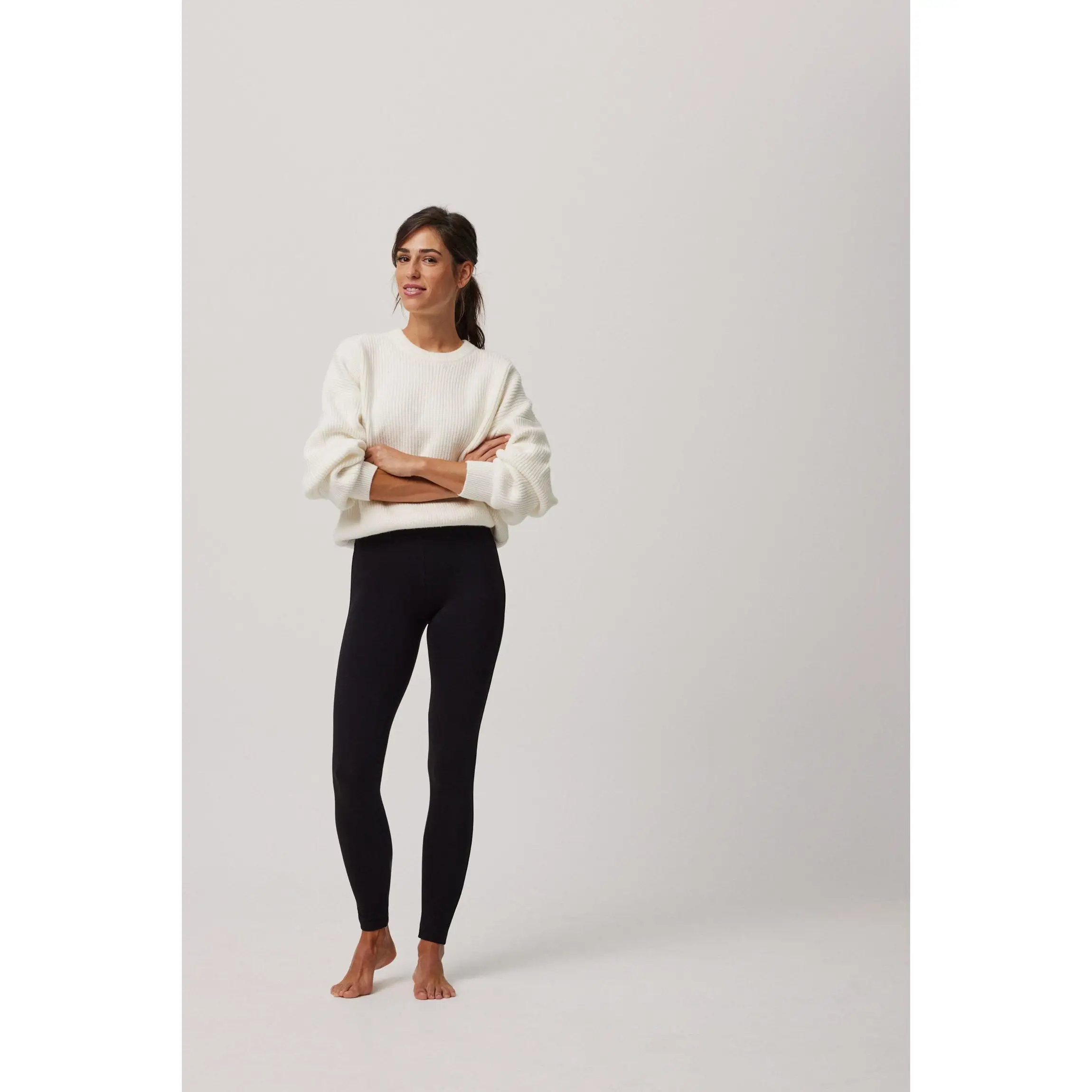 Ysabel Mora - Leggings básicos negro