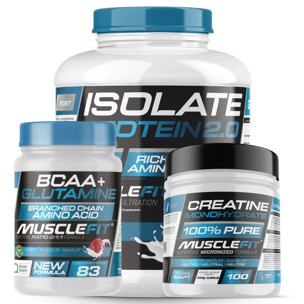 MUSCLEFIT Pack Súper Ahorro Proteína ISO
