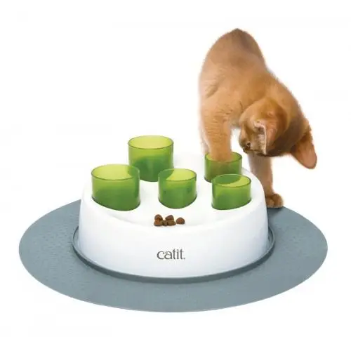 Catit Comedero Interactivo Senses 2.0 Digger - 24.4x24.5x14.5 cm