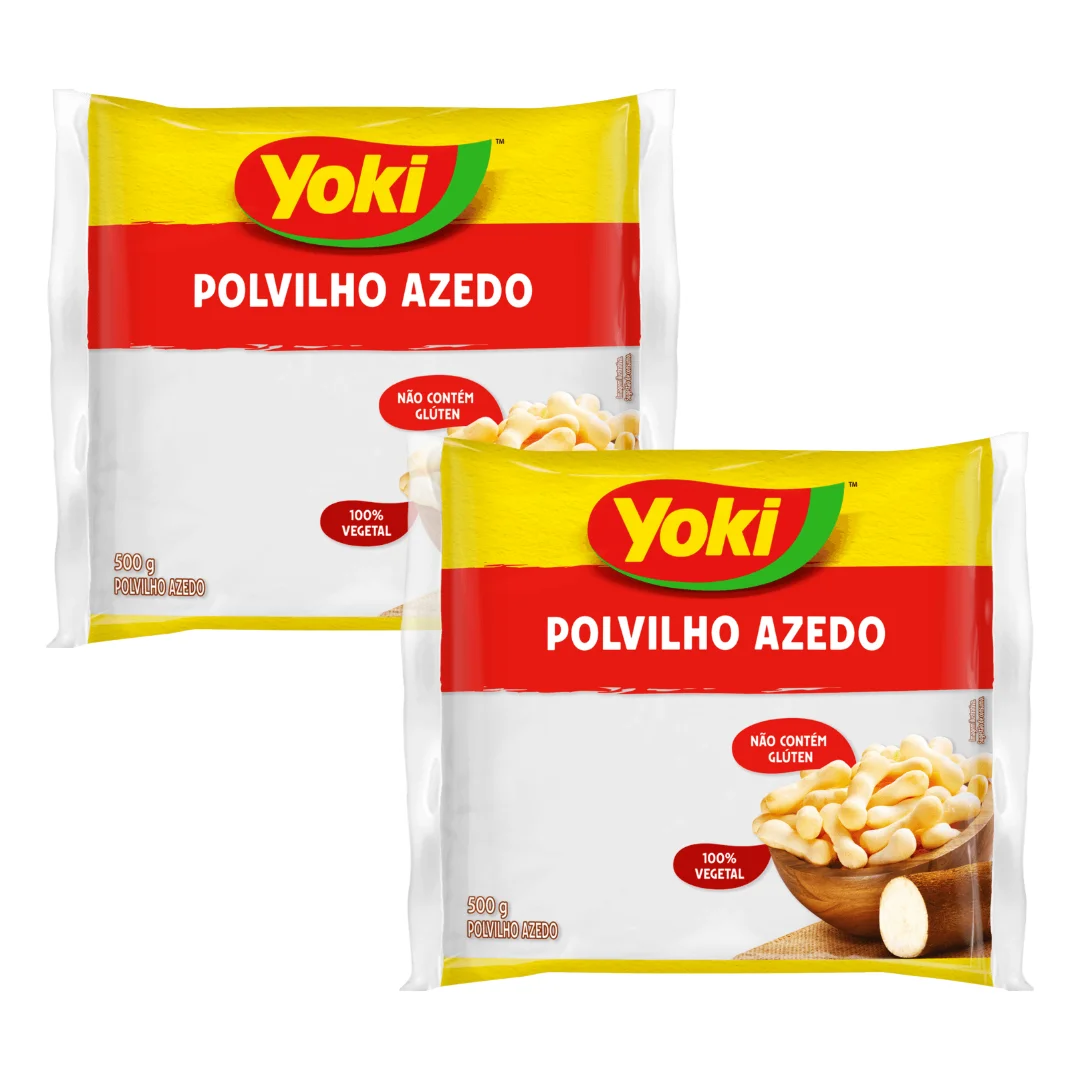 Pack de 2 Yoki Polvilho Azedo 500gr