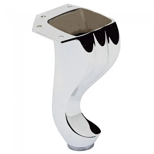 Pata Zamak Modelo Saray H140 - Herrajes para Muebles
