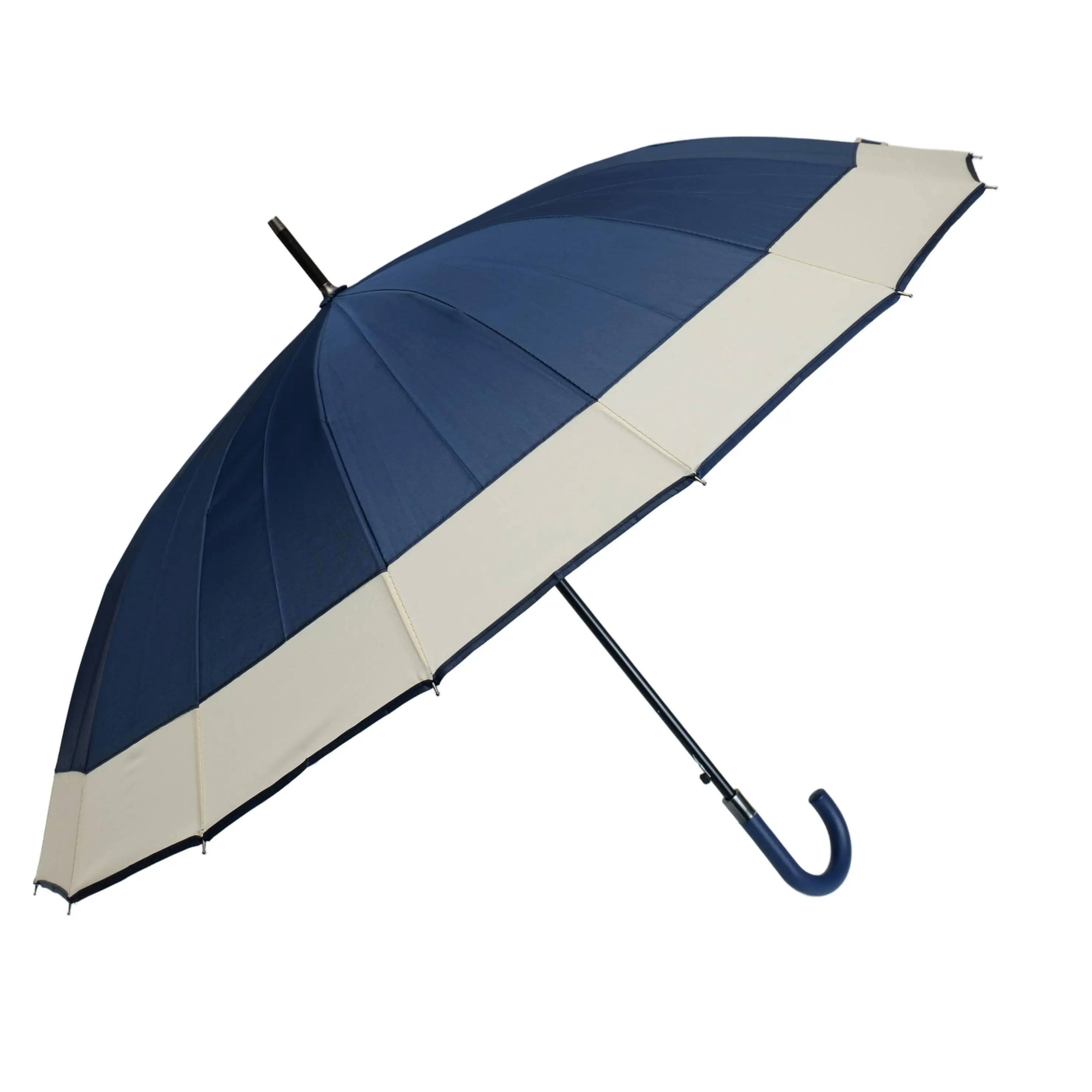 J.S BEIGE 16 ANTI-STRONG STRONG STRONG WALLS WEDDING STRONG 2025 Automatic Windproof Cane Umbrella