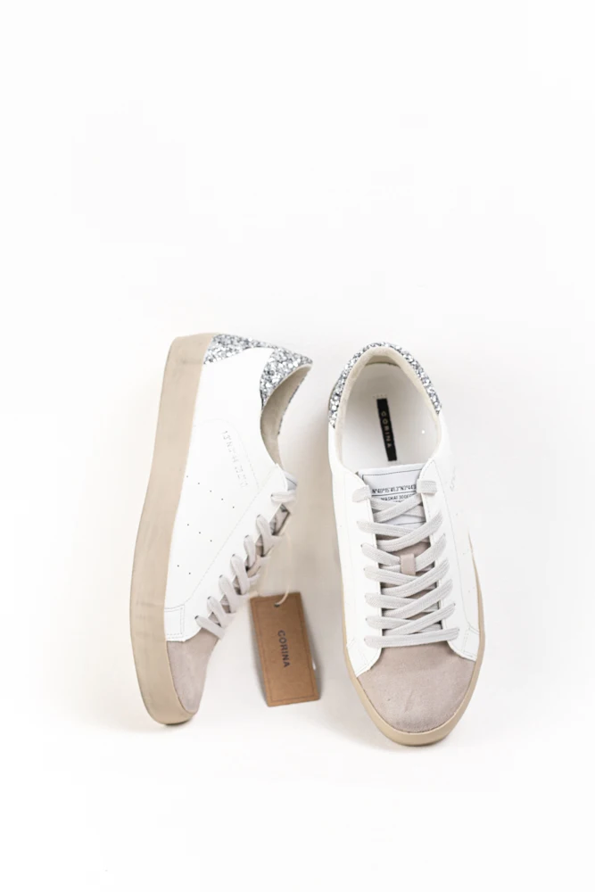 Wunder Spring retro style Corina material combination sneaker