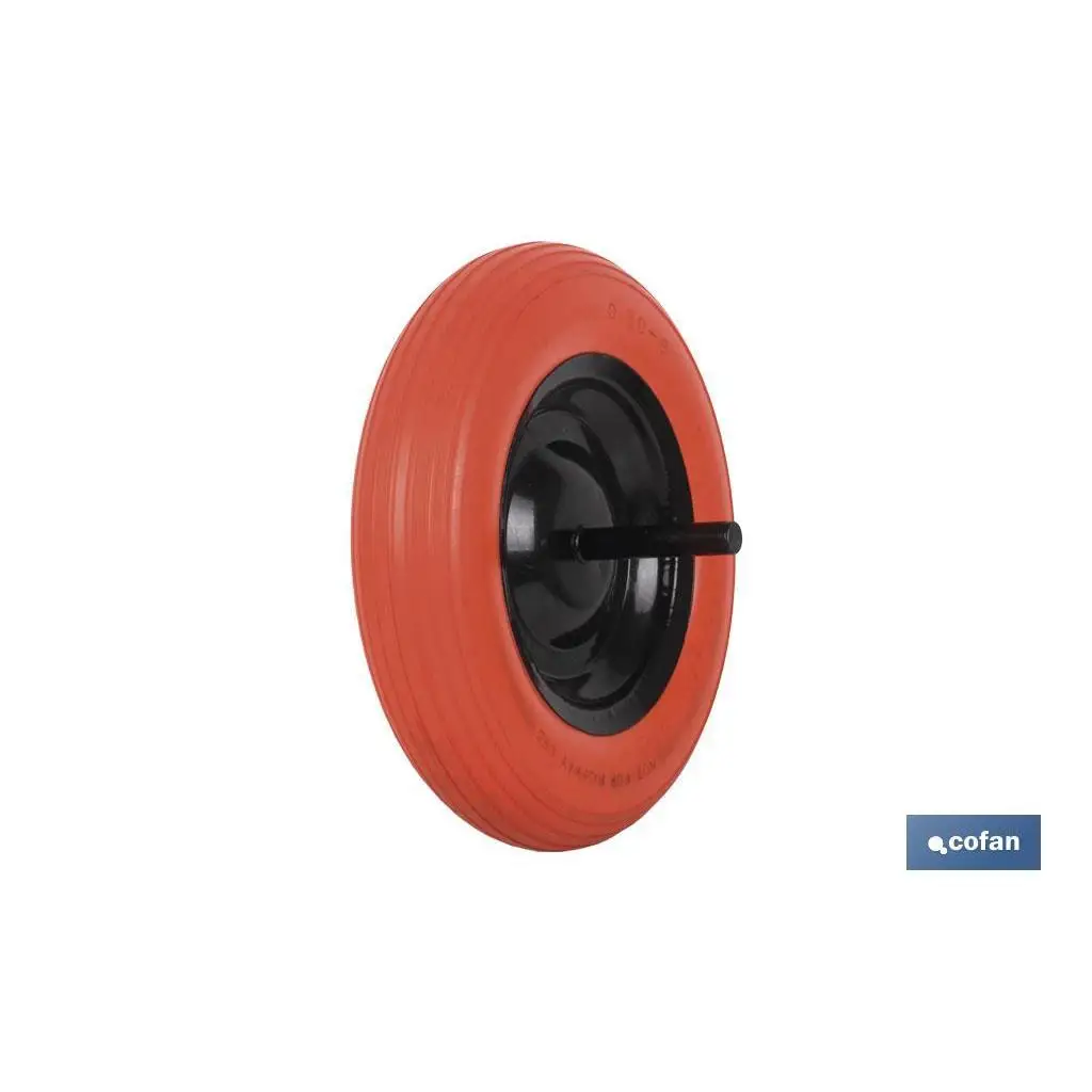 Cofan Rueda Impinchable de Obra con Varillas Ø20 Mm para Pesos de 140 Kg 1 UNIDADES