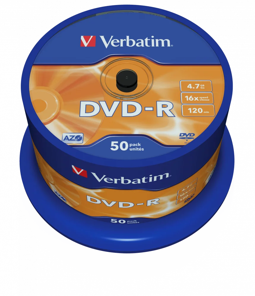 VERBATIM 43548 DVD-R 50 PCs