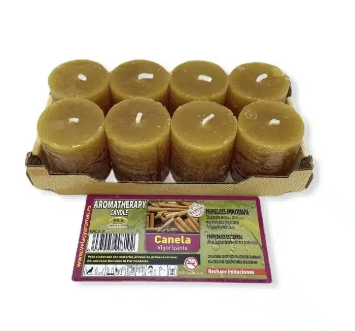 Vadeincienso - Pack of 16 Assorted Scented Candles, Natural Wax, includes fragrances like rosemary, lavender, sandalwood, and cinnamon, ideal for decoration and relaxation, shipped from Spain within 24-48 hours. #6