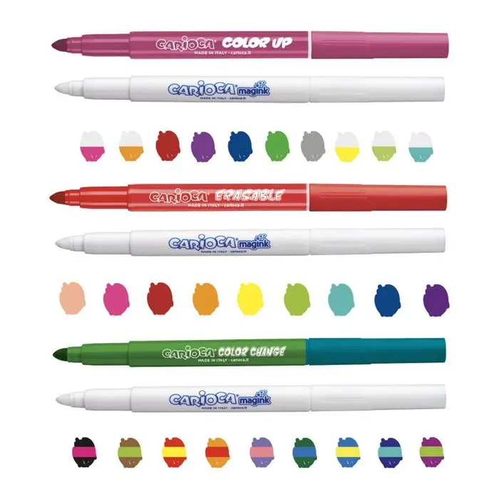 UNIVERSAL Marker CARIOCA MAGIC MARKERS 30 Assorted Colors MARKERS