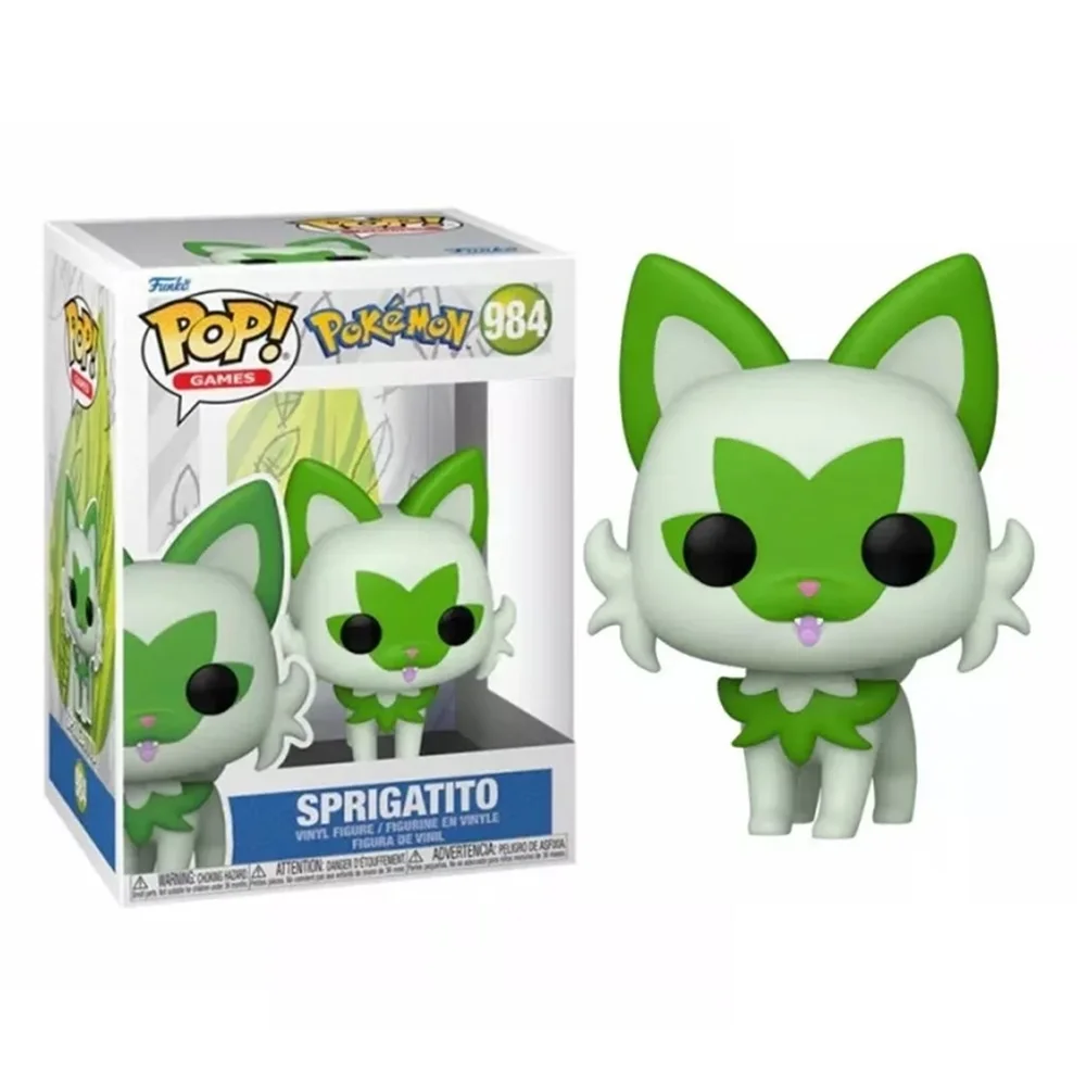 FUNKO POP! POKEMON – SPRIGATITO, 75191, Nº984, TIENDA CON LICENCIA OFICIAL