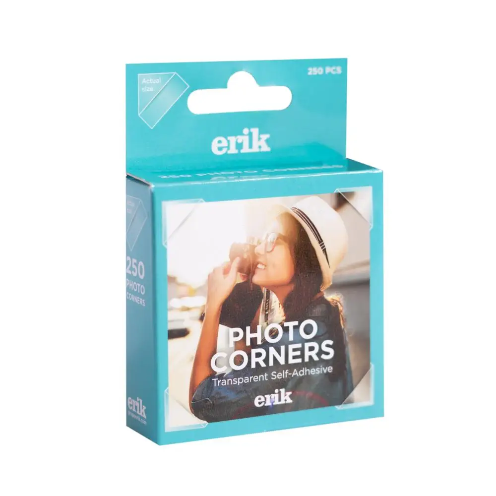 Esquinas adhesivas para fotos