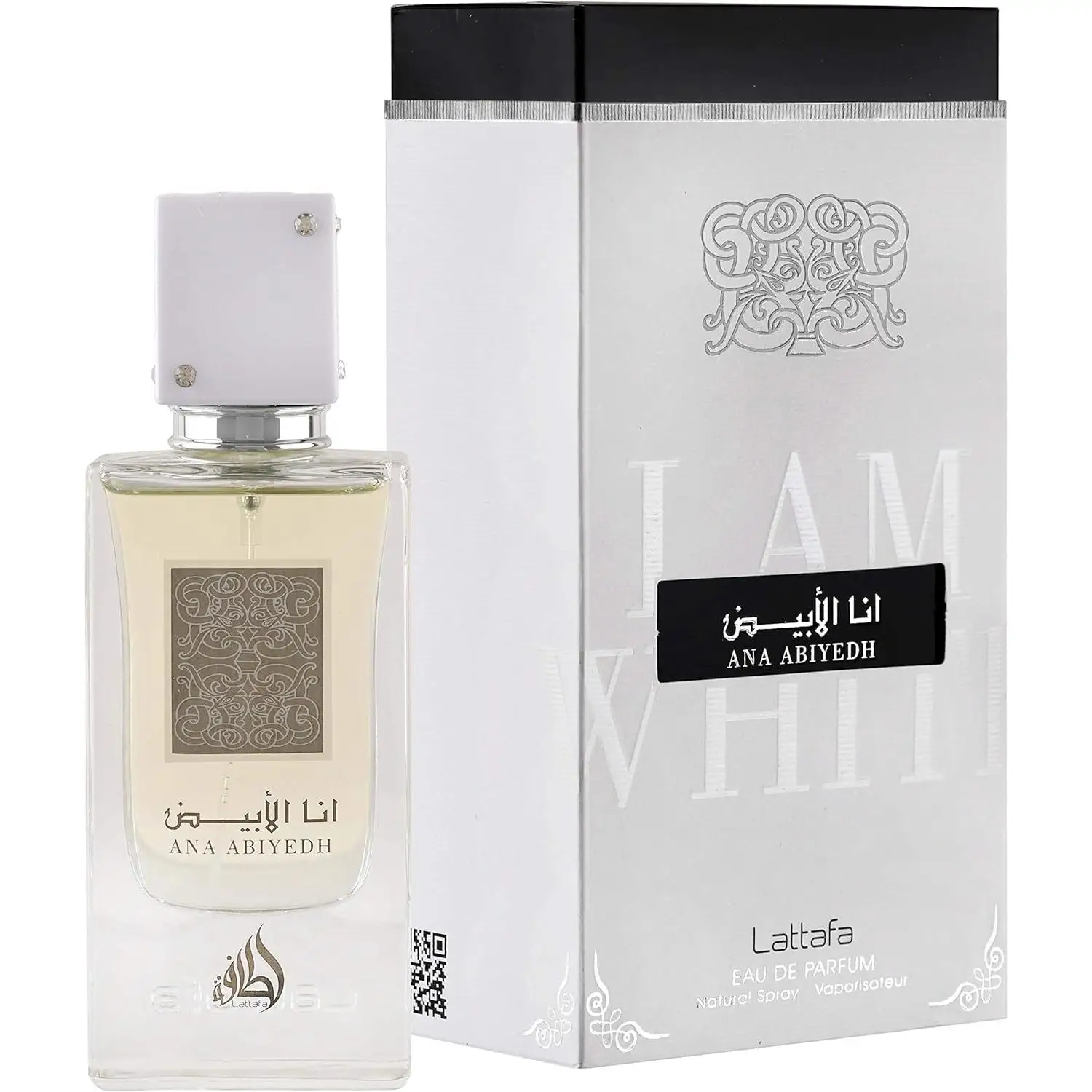 Lattafa Perfumes Ana Abiyedh Eau de Parfum Spray Vanilla Saffron 60ml