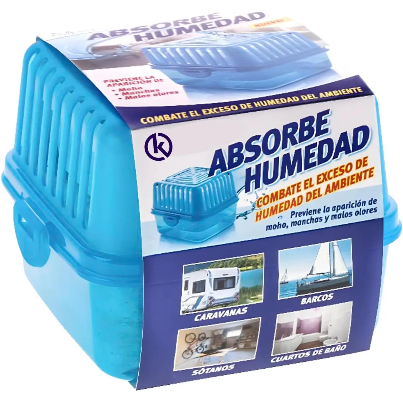 C.A-Moisture Absorbs Room Humidity Dehumidifier, Indoor Humidity Catches for Cupboards, Kitchen, Car, Storage Rooms, Bathrooms