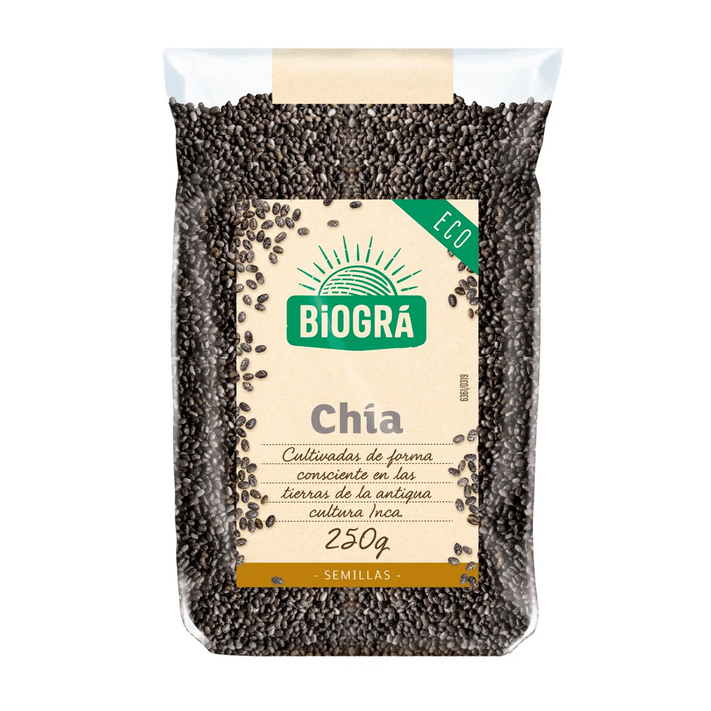 Chia bio Biográ seeds 250 grams