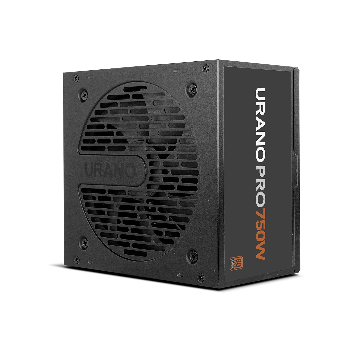 NOX XTREME PRODUCTS URANO Pro 750 W 80 PLUS Bronze – Fuente de Alimentación ATX con Ventilador Silencioso 120 mm PWM, Protección Integral (OVP, UVP, OPP, SCP, OTP), PFC Activo, Cables Planos Largos
