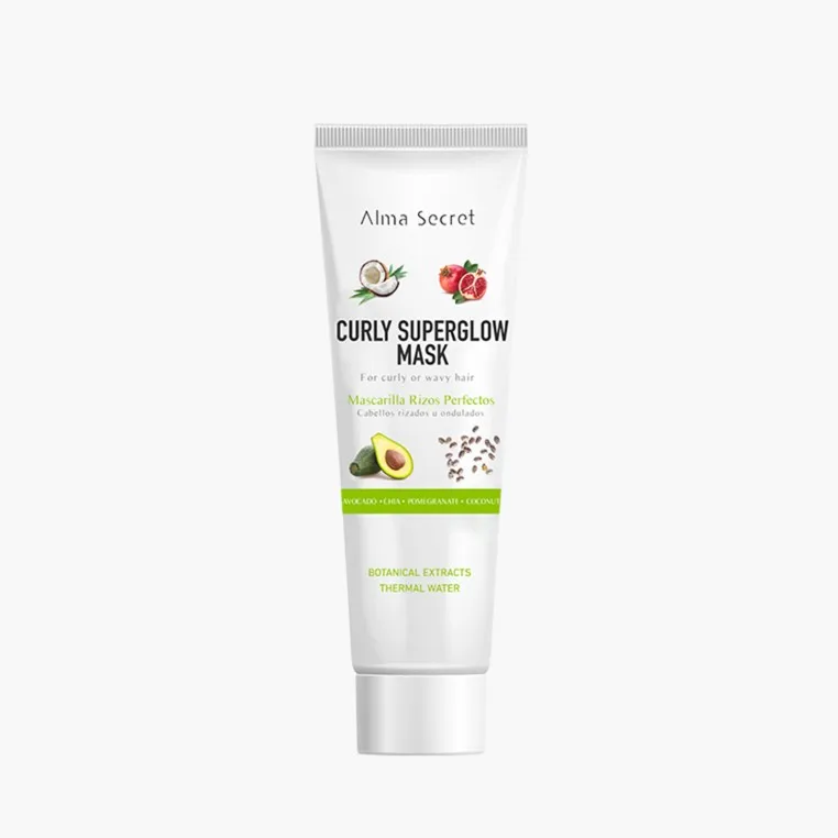 Alma Secret Mini Mascarilla Curly Superglow Cabellos Rizados 30ml
