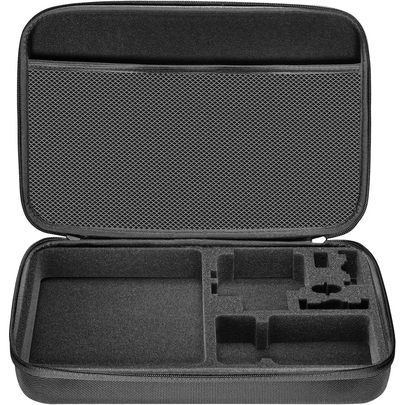 FGNS Maletin de Transporte XXL para Accesorios GoPro, Funda de Transporte a Prueba de Golpes Compatible con GoPro Hero/SJCAM y otro cámaras de acción mas