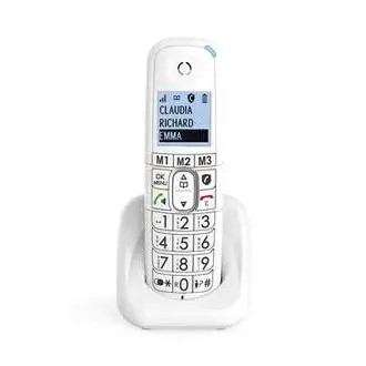 DECT ALCATEL phone 24854 white call blocking