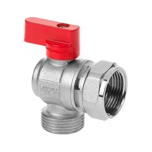 Válvula Escuadra 3/4" M-H Rojo Tuerca loca PARETA 7846340000