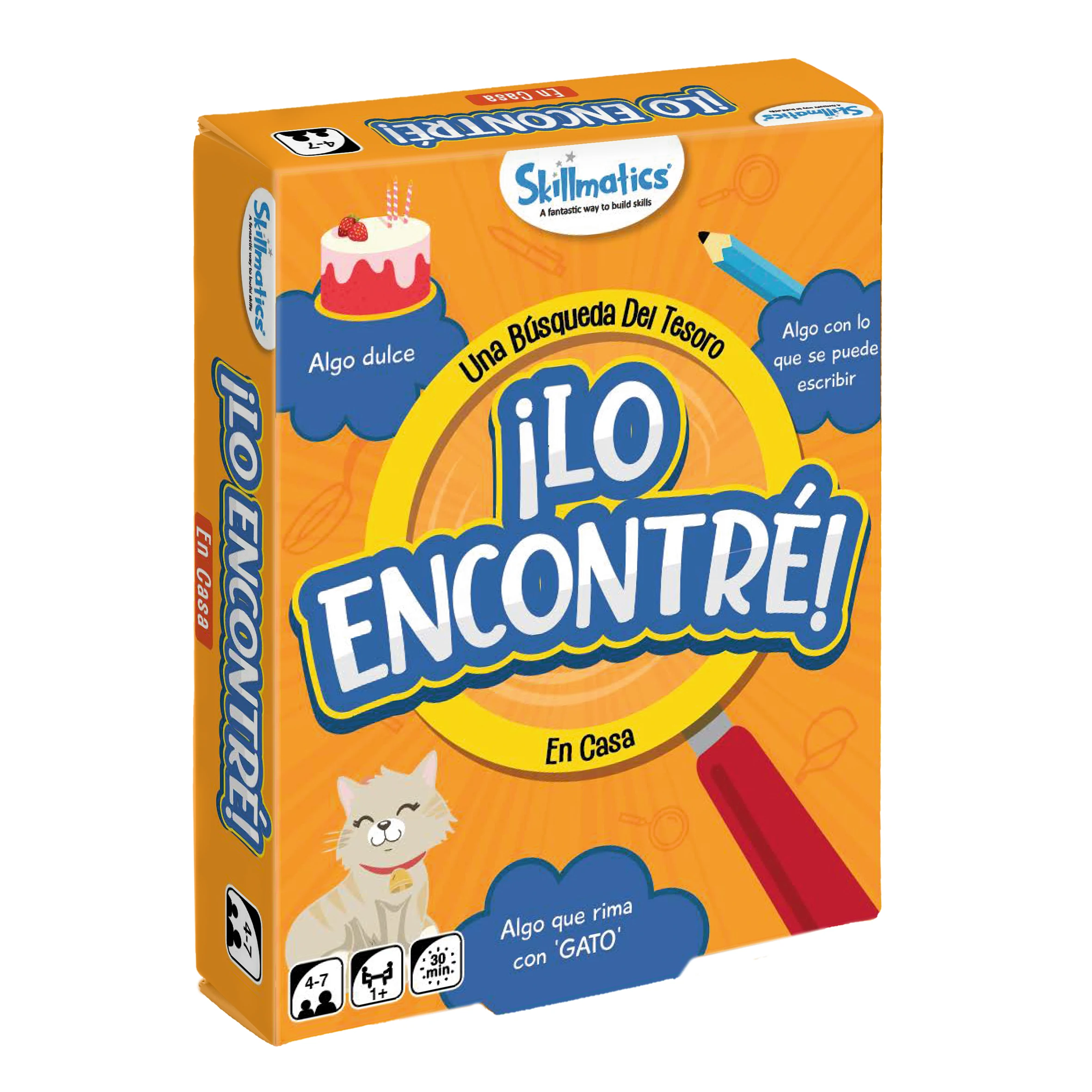 Ludilo - ¡Lo Encontré! Educational Board Game for Children 4 to 7 Years, featuring 50 game cards, easy instructions, and designed for 2 players, perfect for family fun and learning through play. #1