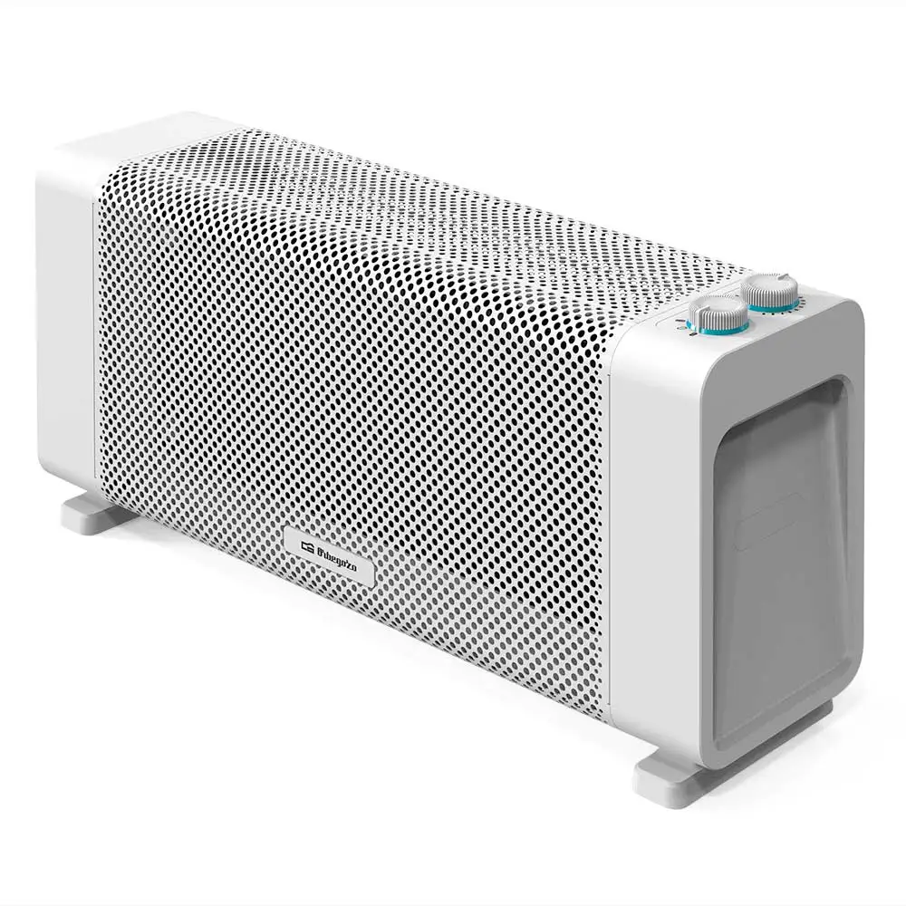 Orbegozo RMB 1510 - Radiador de mica, 2 Potencias, Triple Protección Sobrecalentamiento, Sin Fluido, termostato regulable, 1500 W