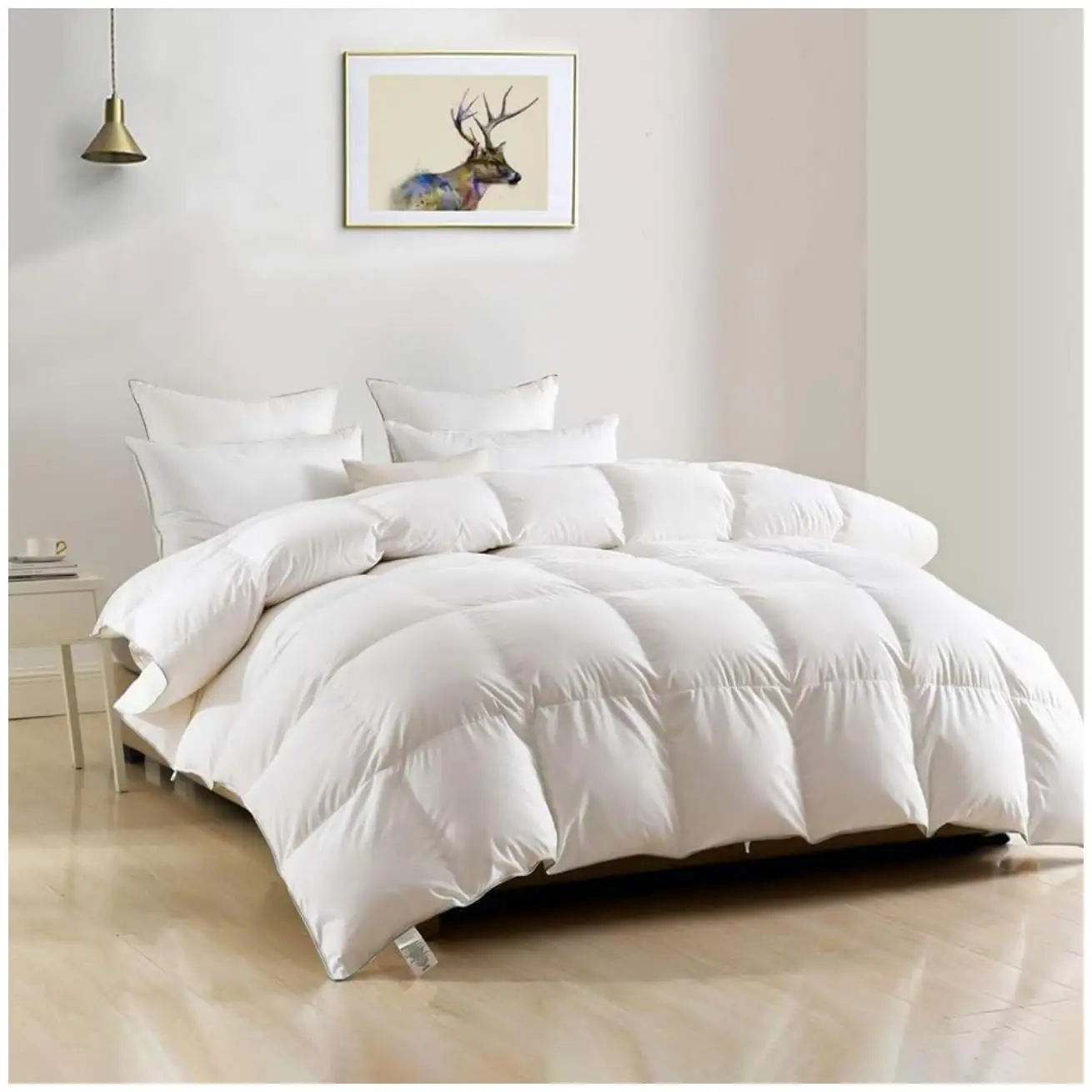 relleno Nórdico Plumón de pato, Relleno Nórdico 250 gr/m² ,90% plumon de pato ,10% pluma de pato,