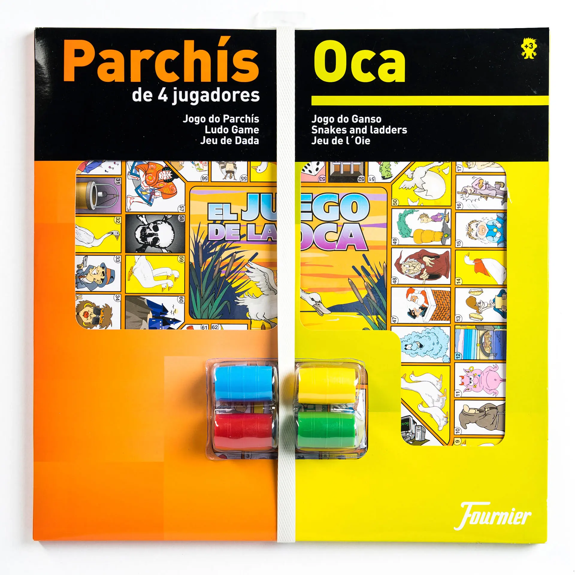 Tablero Gran Parchís Y Oca Con Accesorios - Imagen 4