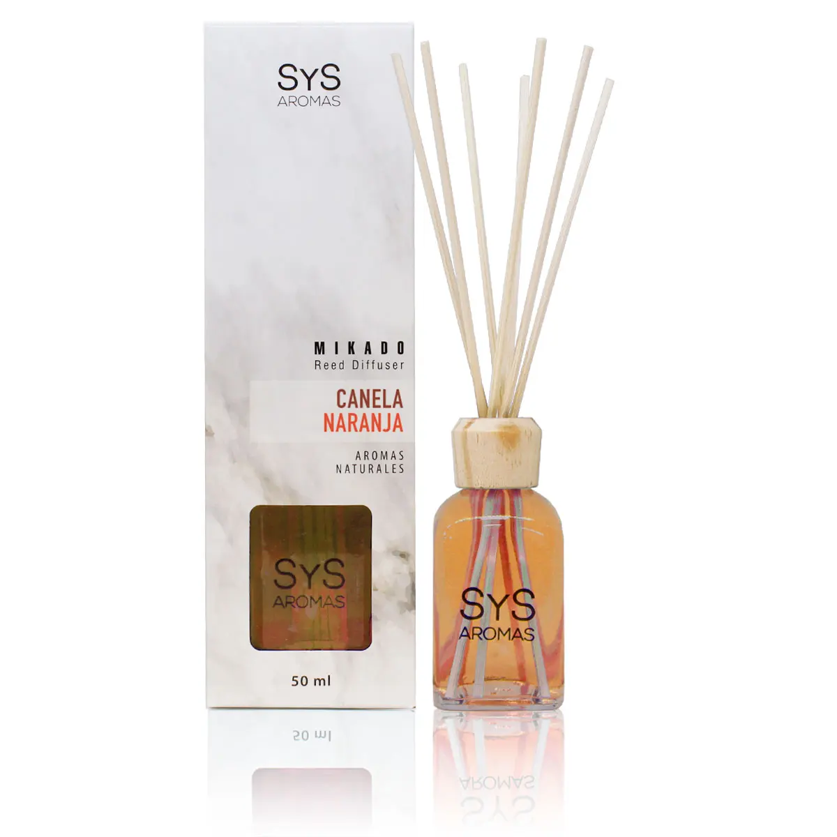 MIKADO Orange Cinnamon Air freshener 50ML aromatherapy SYS scents 8422828177047