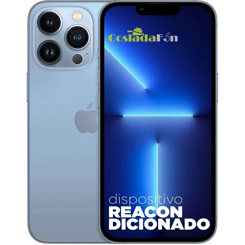 Apple iphone 13 pro 128gb blue (blue) refurbished condition a. 2 years of warranty