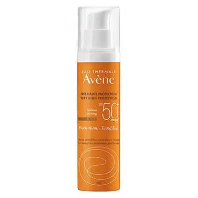 Avène - Fluido Coloreado 50+ SPF - Muy Alta Protección - 1 Envase