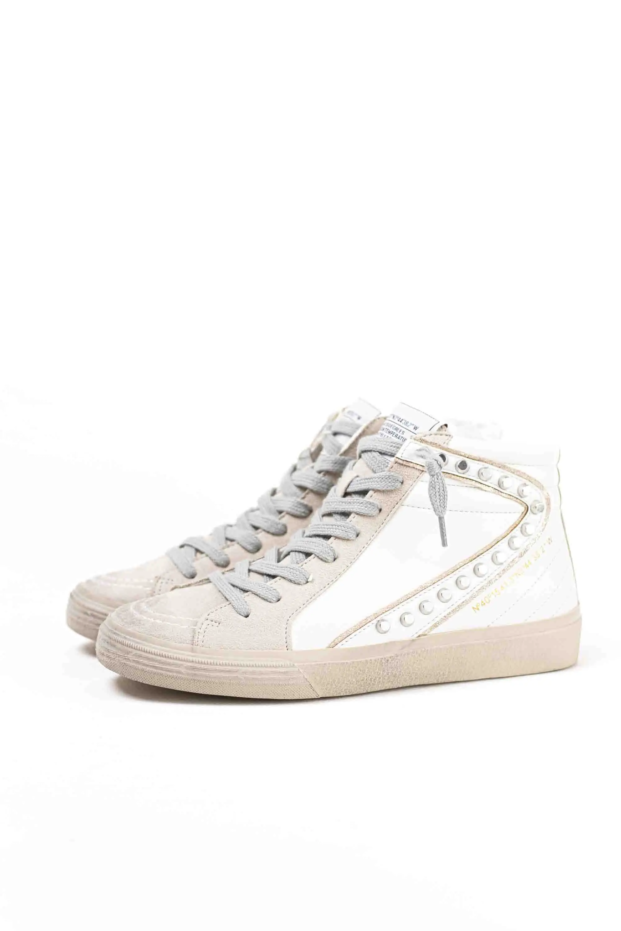 Mynzi Corina lace up glitter platform booty