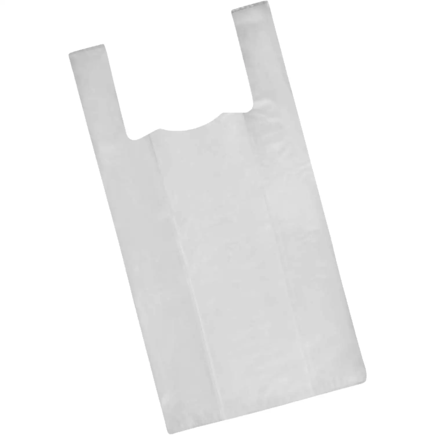 200 Bolsas de Plástico Camiseta con Asas Blancas 40x50 cm o 30x40 cm | Fabricadas en PE 100% Reciclado | Resistentes y Reutilizables para Comercios, Tiendas y Uso Diario