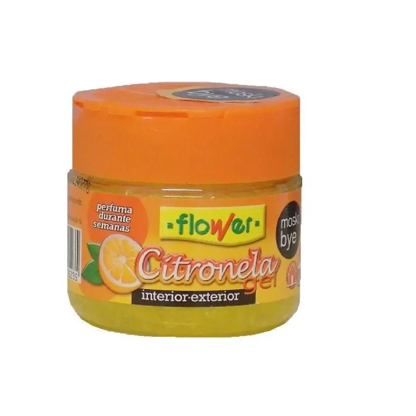 Repelente CITRONELA GEL FLOWER 125g para mosquitos