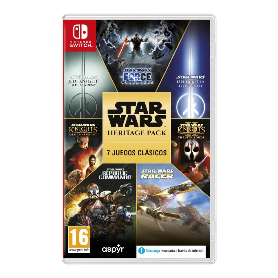star wars heritage pack - switch - nuevo precintado - pal espana