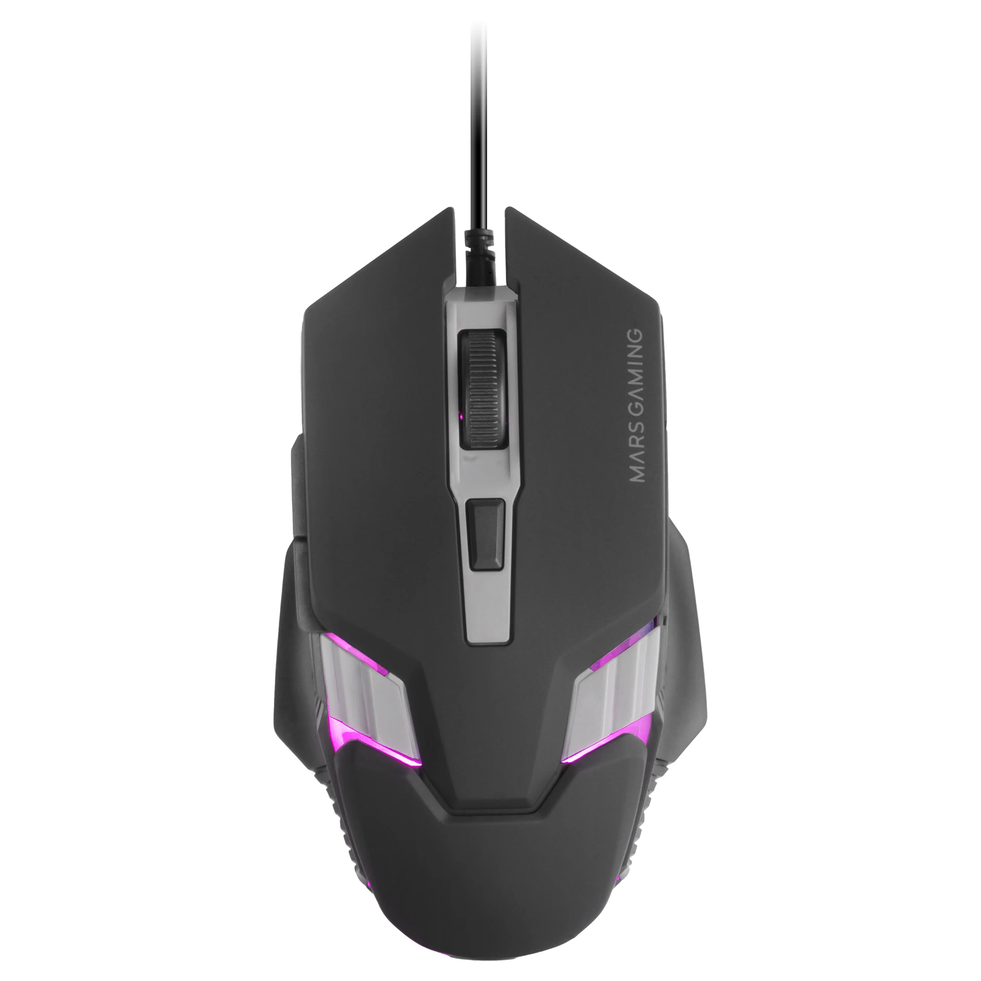 Mars Gaming Blanco Mouse Mm024w Rgb Flow 4000 Dpi Ajustable 6 Botones Mecanicos Huano Color - Imagen 4