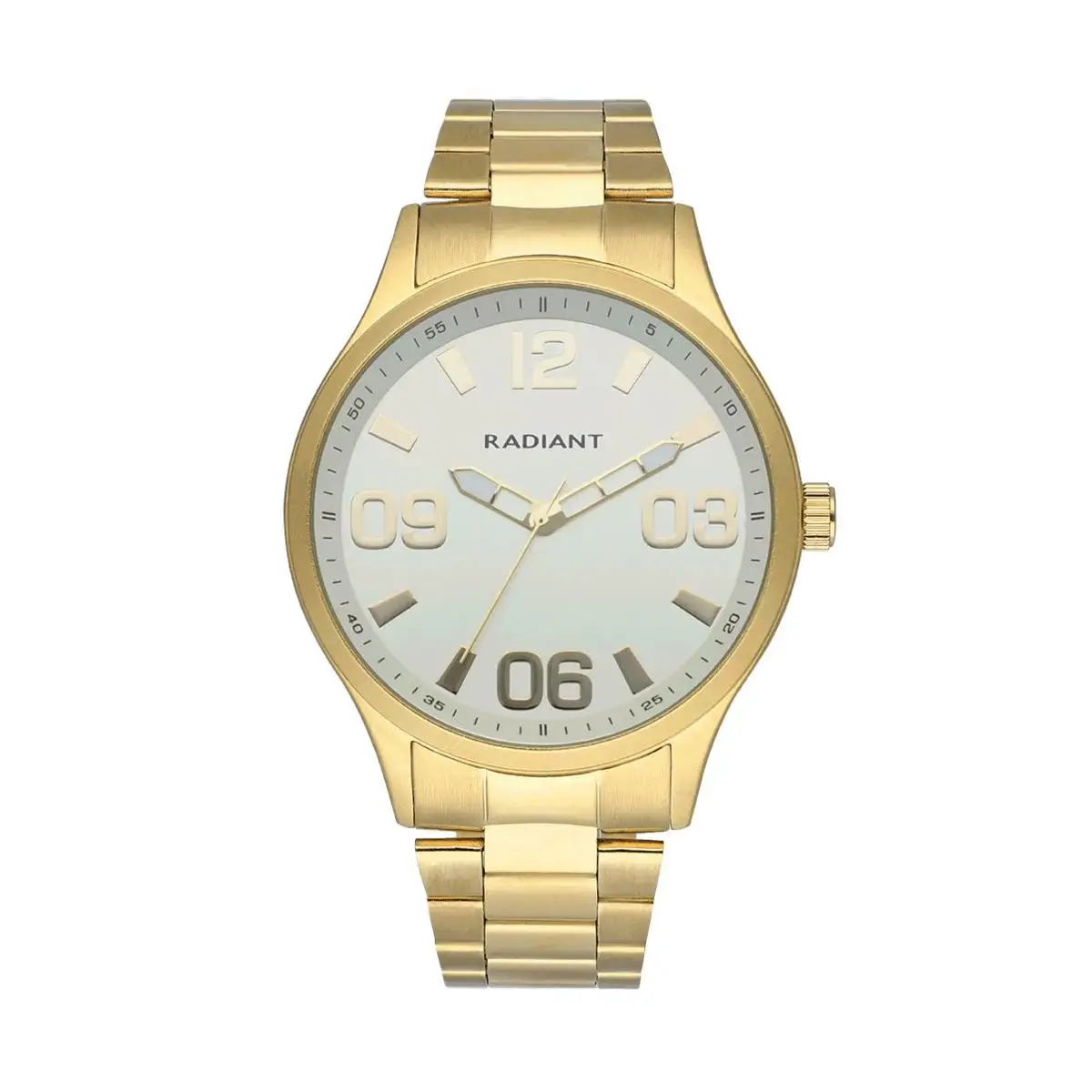 Radiant Reloj Hombre Analogico Cuarzo con Correa de Acero RA563201