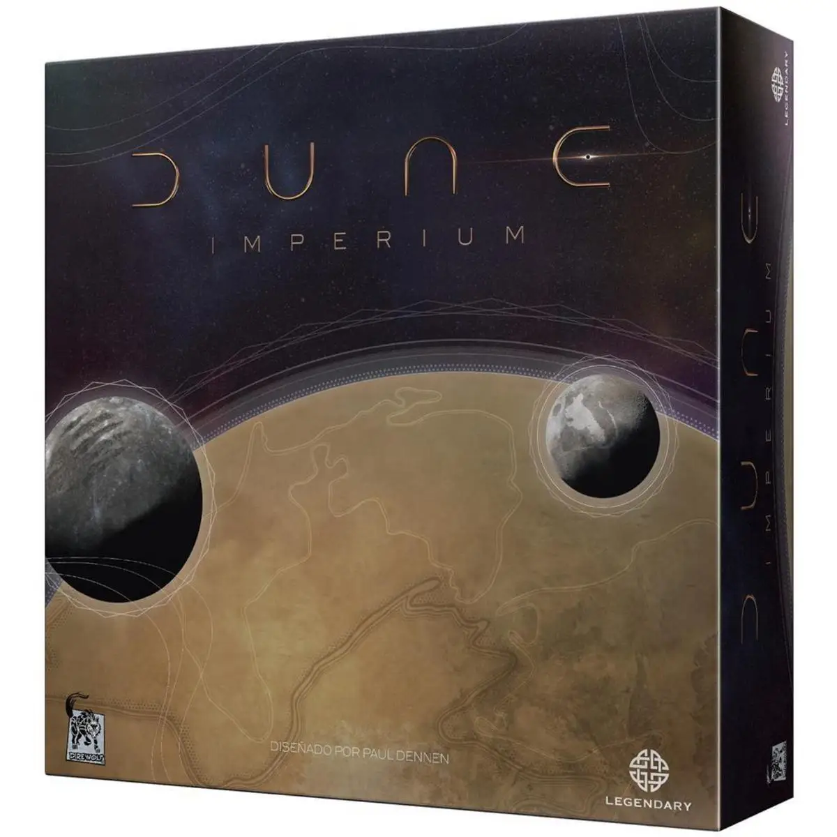 Dune Imperium by Asmodee - Strategic board game for 2 players featuring a game board, wooden agents, over 200 cards, and intricate resource management set in the Dune universe. Ideal for game nights and family entertainment. #1