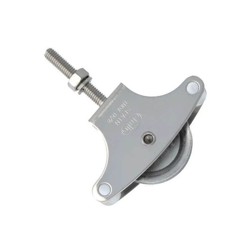 POLEA TENDEDERO INOX/METAL 40MM C/TORNILLO - Pack 2 unidades -