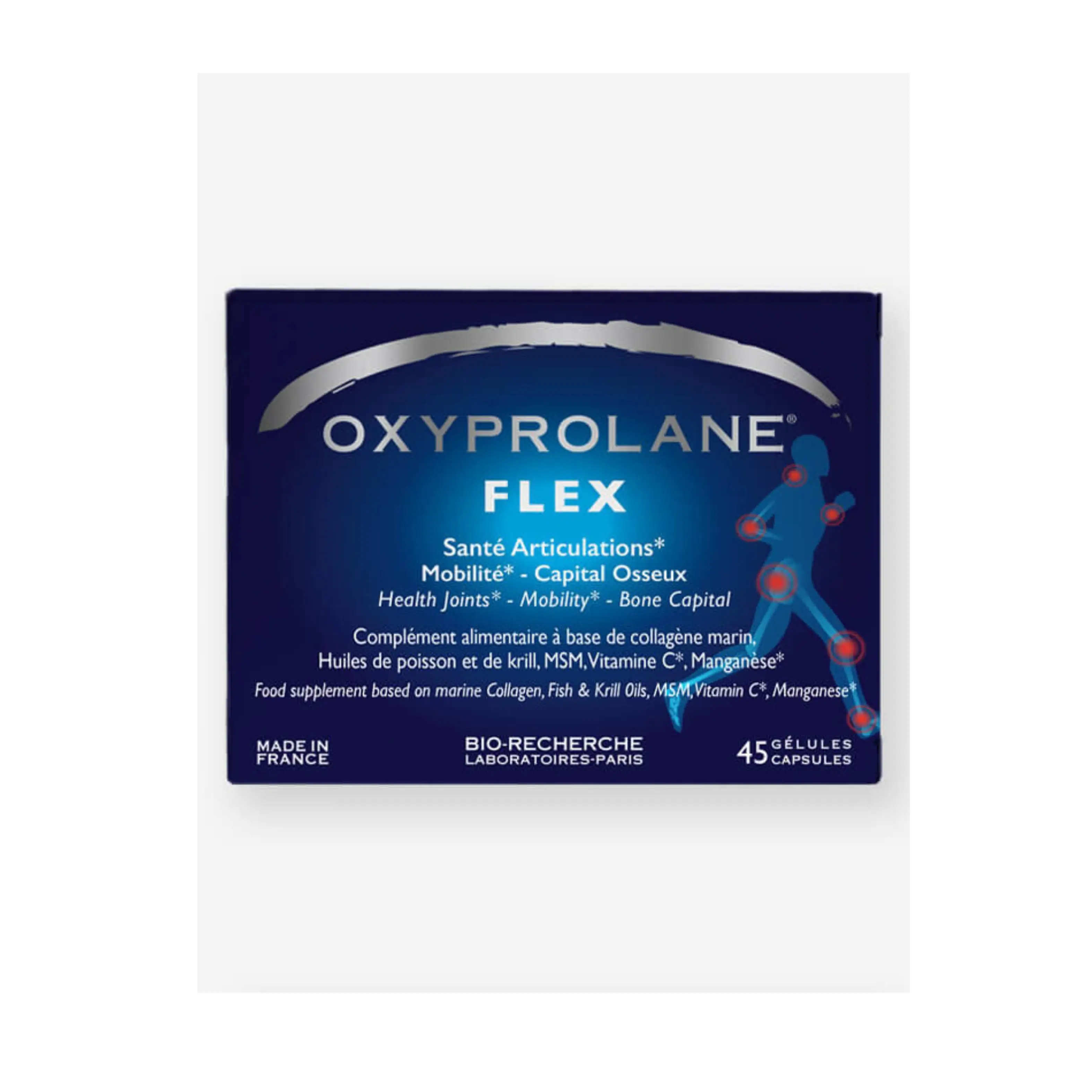Bio-Recherche Oxyprolane Flex - Suplemento para Articulaciones con Colágeno Marino