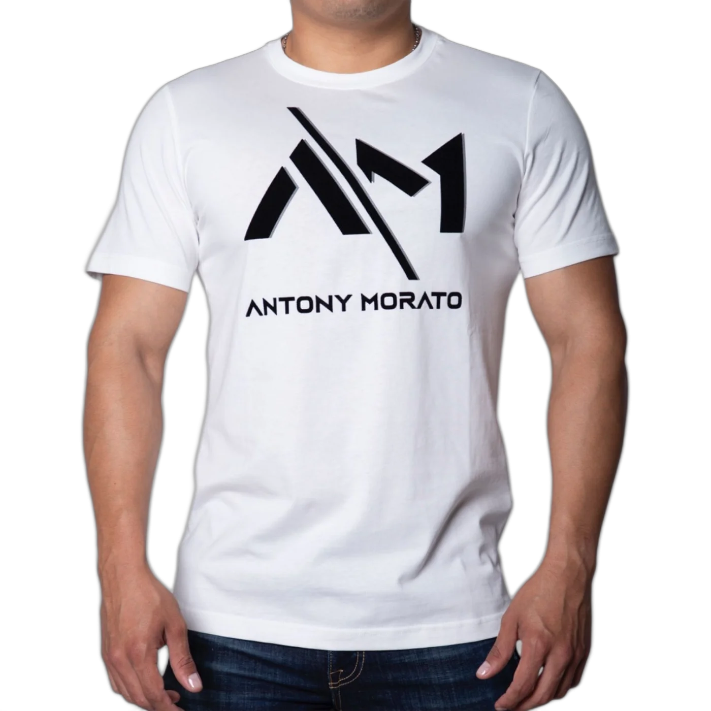 Antony Morato White regulation Fit Logo printed T-shirt