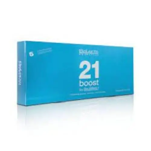 Ampollas Salerm 21 boost caja con 8 ampollas de 13ml