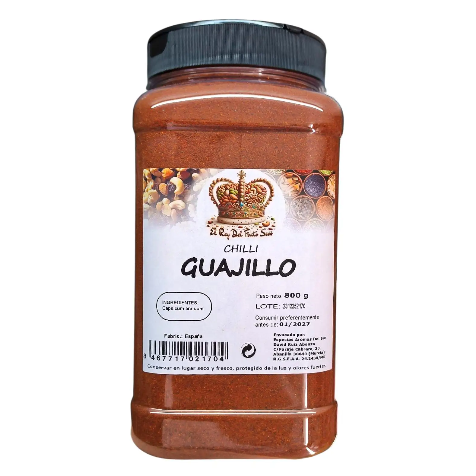 Chili Guajillo 800 gr