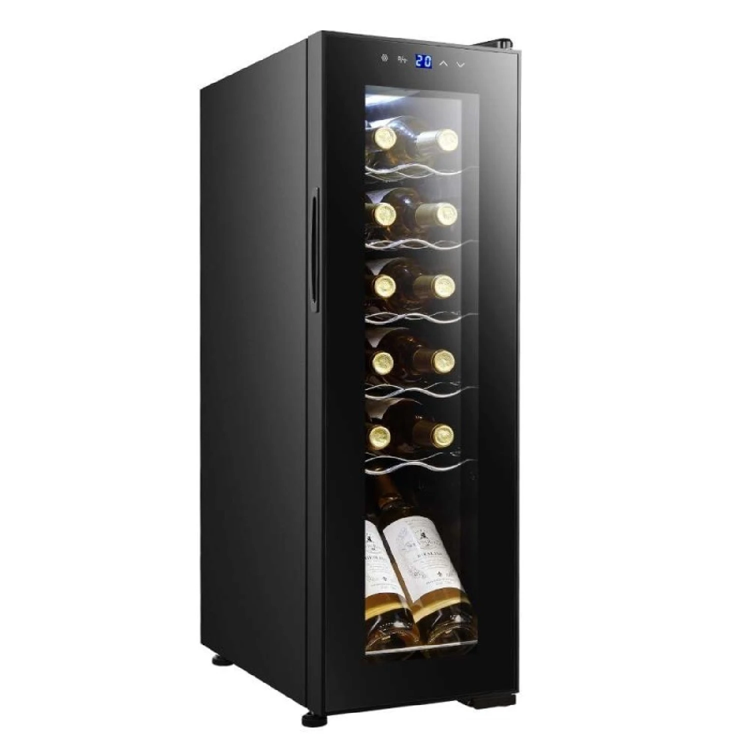 Cecotec Vinoteca Bolero GrandSommelier 1250 CoolCrystal Compressor