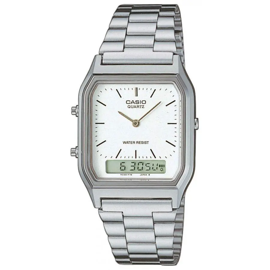Reloj Casio Vintage Edgy AQ-230A-7D Analógico y Digital Unisex