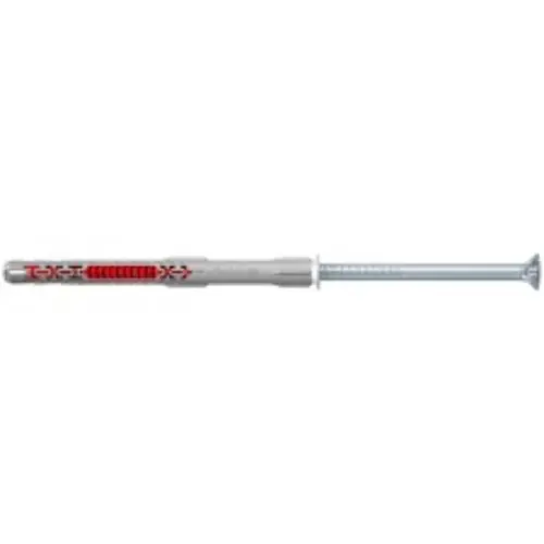 562158 Long Fischer Duoxpan Taco 10x140 T (50개입) 벽 고정용 나사, 다양한 재질에 최적화된 안정적 고정 솔루션