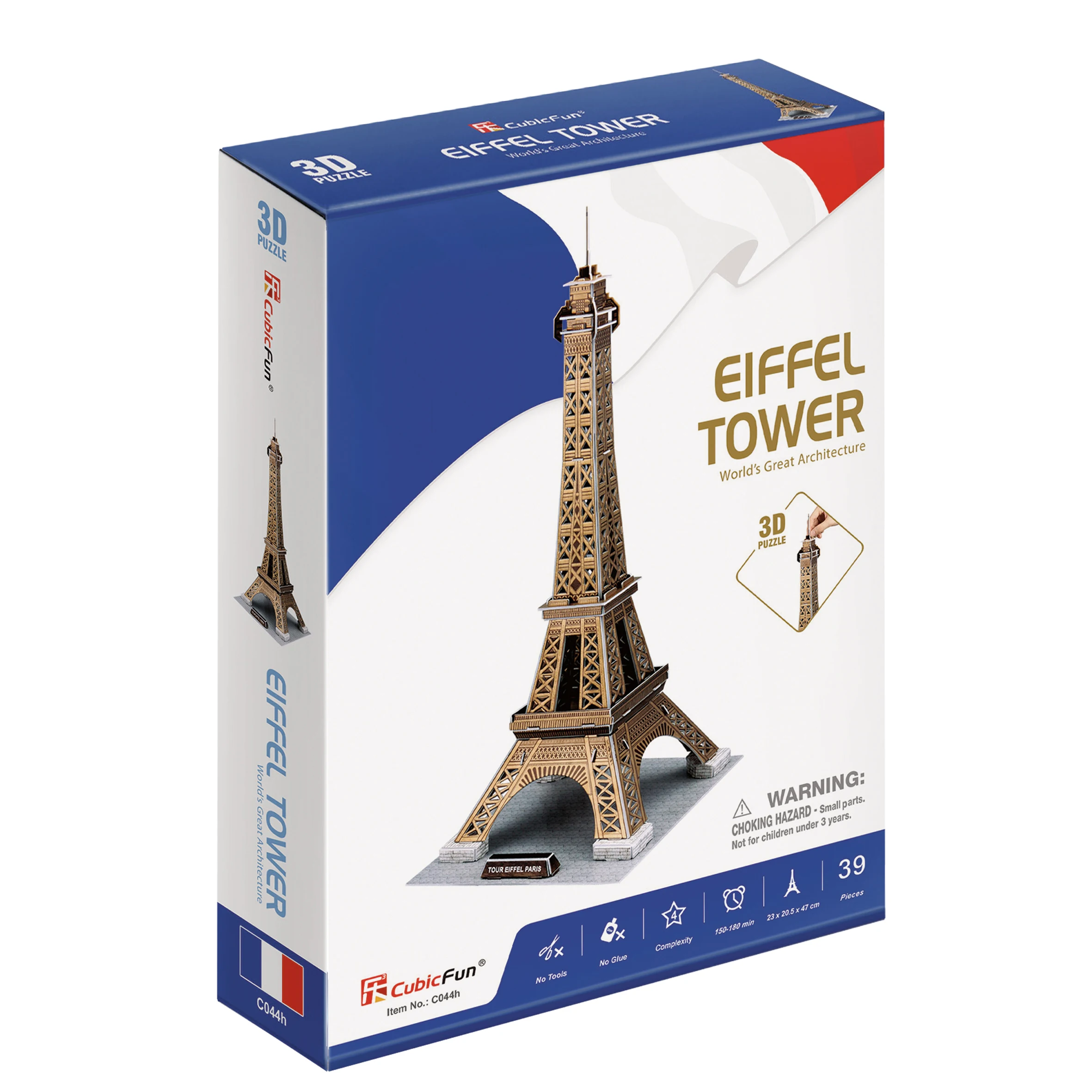 Puzzle 3d Torre Eiffel | Puzzle 3d Ninños | Maquetas Para Montar